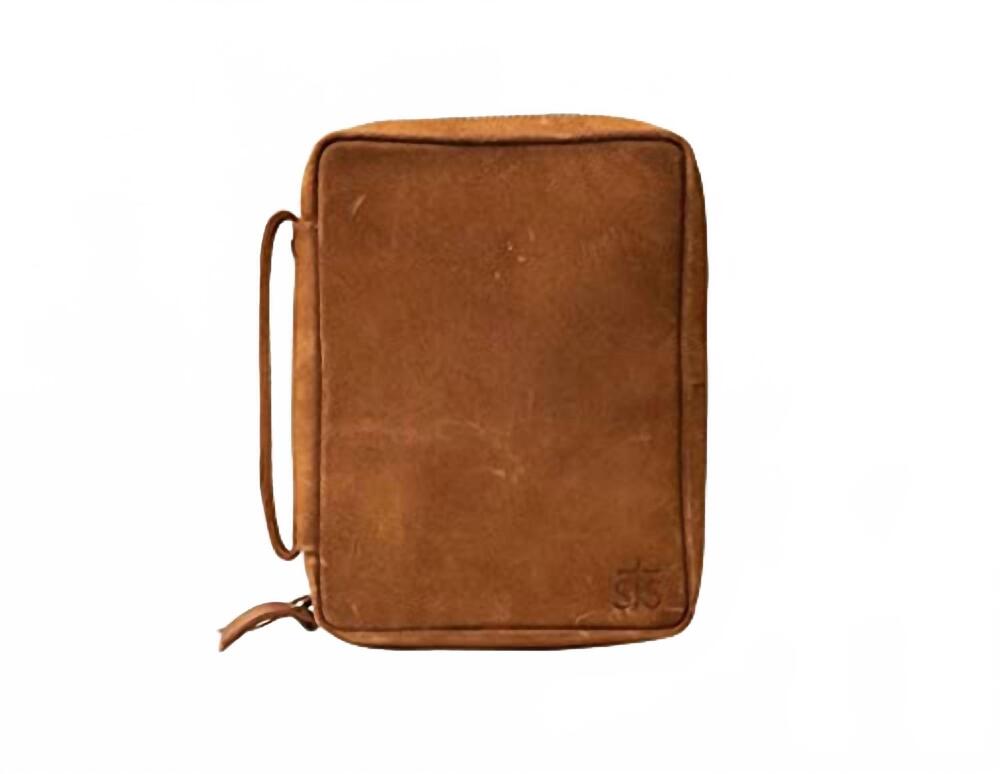 NEW STS RANCHWEAR calvary western bible cover in brown